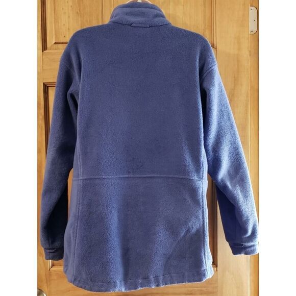 Columbia Fleece Jacket Women's Medium Basique Blue Full Zip - Picture 6 of 7